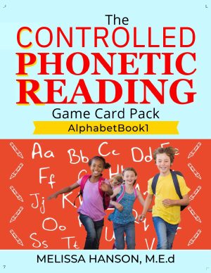 Controlled Phonetic Reading Game Cards (Single-Letter Sounds) Book 1 Downloadable